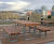 RailRoad - recycled steel and timber outdoor picnic bench & table 3
