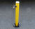Yellow lockable fold-down steel post for driveways and parking spaces 5