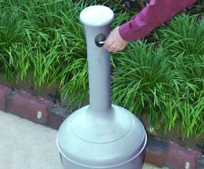 Elite Smokers Ceasefire Freestanding Cigarette Bin