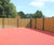 Secure privacy fencing and gates for park cafe and nursery 5