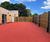 Secure privacy fencing and gates for park cafe and nursery 3