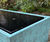 Rill Amaya™ water table with verdigris or aged bronze finish 6
