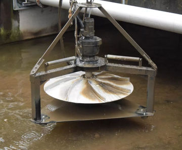 MIX GS - stainless steel tank mixer for water and wastewater treatment