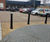 NatraTex Cotswold provided decorative paving for Aldi in Chertsey 1