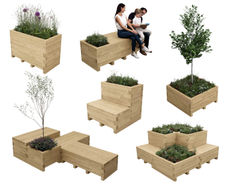 WoodBlocX launches new moveable planter range