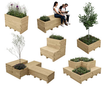WoodBlocX launches new moveable planter range