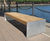 Elements® seat and bench - plate ends 2