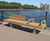 Elements® seat and bench - post supports 0