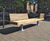 Elements® seat and bench - post supports 6