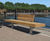 Elements® seat and bench - post supports 3