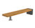 Elements® seat and bench - post supports 8