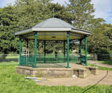 Completion of partially-erected bandstand - Nuttall Park  - on this page