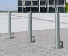 Removable Bollard 900, galvanised steel
