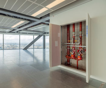 Access solutions for BREEAM-certified sustainable office tower