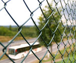 Chain-link fencing
