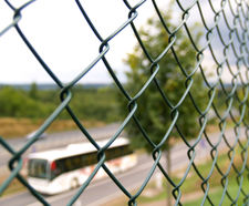 Chain-link fencing