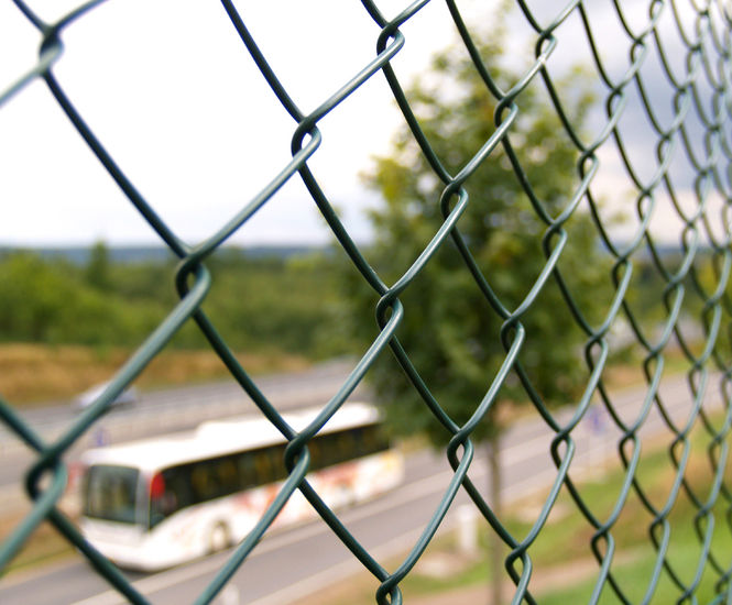 Chain-link fencing
