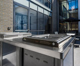Modular Single Bench electric barbeque surround - by Christie - on this page