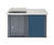 Modular Double Bench electric barbeque surround - by Christie 2