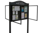 Lynester double-sided noticeboard - on this page