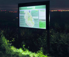 Eco-Vision - solar-powered noticeboards