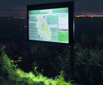 Eco-Vision - solar-powered noticeboards