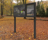 Berrow lockable interpretation noticeboard - on this page
