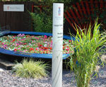 Infocurve-Lite mini curved monolith and totem signs