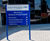 Post and panel modular signage systems 0