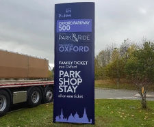 Bespoke totem / monolith signs