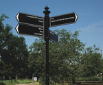 Heritage fingerpost system