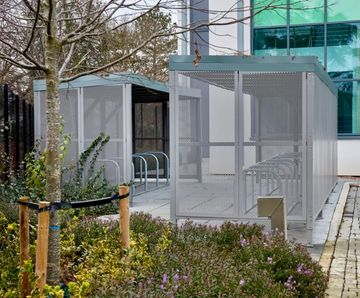 Balmoral cycle shelter