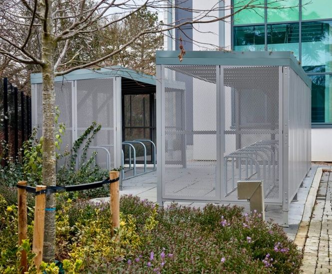Balmoral cycle shelter