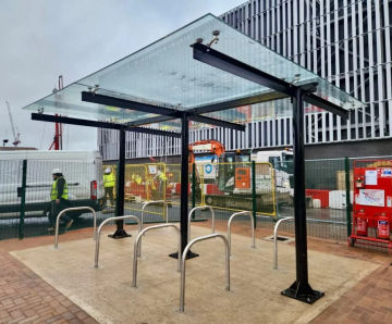 Concorde Glass Cycle Canopy