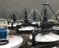 Floating aerators hired for ASP plant refurbishment