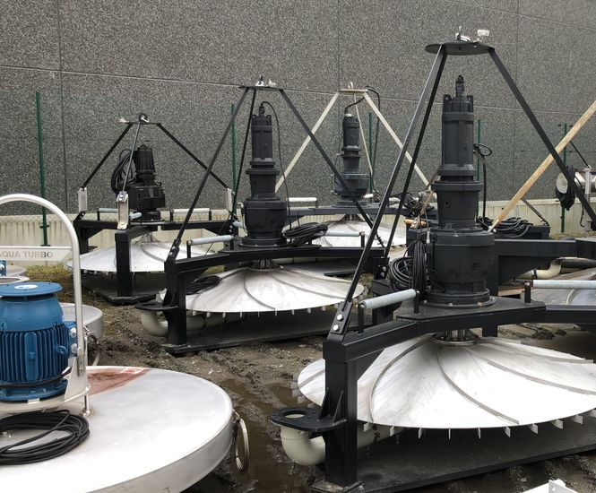 Floating aerators hired for ASP plant refurbishment