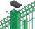 Rotop™ general-purpose rigid panel fencing system 8