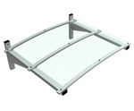 Haxby Canopy lightweight wall-mounted smoking shelter