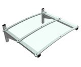 Haxby Canopy lightweight wall-mounted smoking shelter - on this page