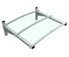 Haxby Canopy lightweight wall-mounted smoking shelter