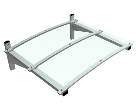 Haxby Canopy lightweight wall-mounted smoking shelter