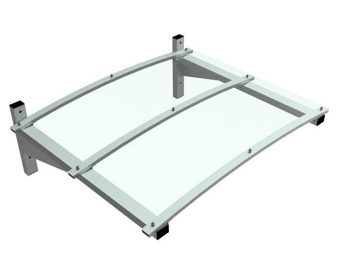 Haxby Canopy lightweight wall-mounted smoking shelter