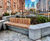 Bespoke timber wall-top seating - The Mont, Edinburgh 2