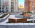 Bespoke timber wall-top seating - The Mont, Edinburgh 3