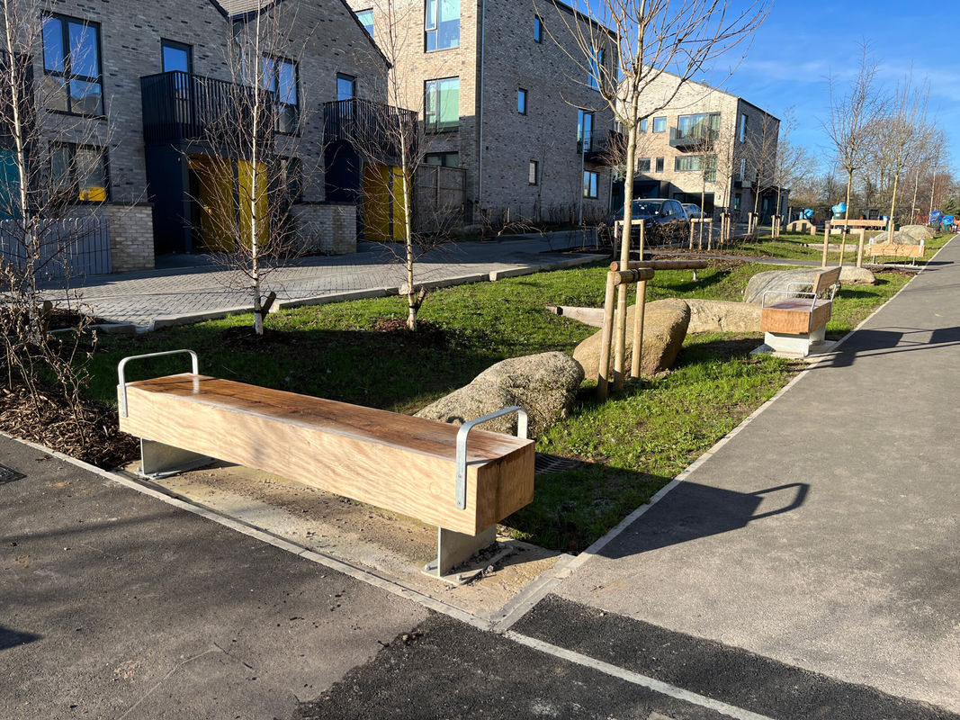 Images for Sustainable reclaimed timber benches - Dunmail, Bristol