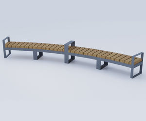 Type 19 radius bench