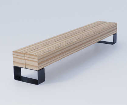 140 Beam Bench