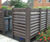 Recycled plastic bin bays for council housing estate 3