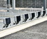 Two Tier E-Bike Rack - on this page