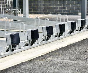 Two Tier E-Bike Rack